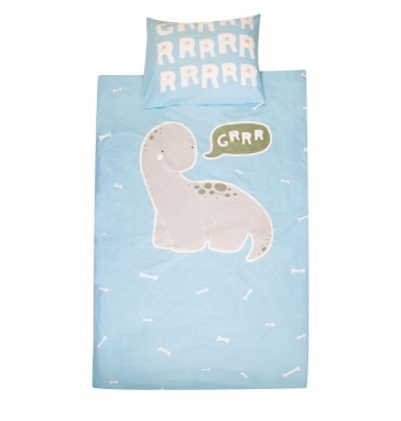 copripiumino-singolo-dinosauro-a-little-lovely-company-cotone-azzurro-fronte-min