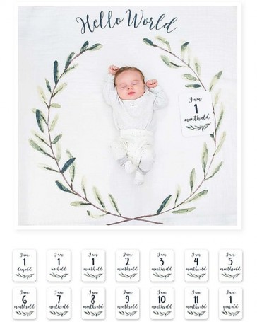 MUSSOLA-neonato-con-milestone-cards-lulujo-hello-world