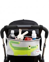 Portaoggetti per passeggino Coccodrillo - 3Sprouts
