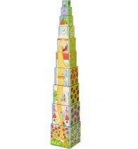 Cubi da impilare Raperonzolo - Haba