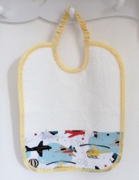 Bavaglino asilo con nome Aerei