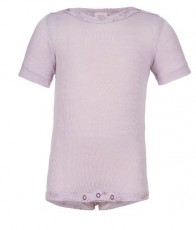 Body neonato Lana e Seta Magnolia - Engel Natur