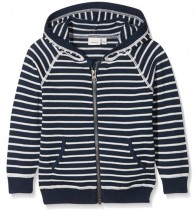 Cardigan bimbo cotone a righe blu - Name It