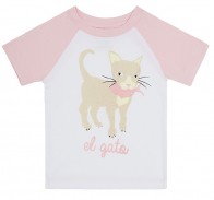 Maglietta El Gato in Cotone Biologico - Sapling Child