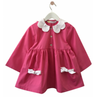 Grembiule Bambina Asilo Rosa - Petit Section