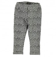 Leggings bambina grigi cotone biologico - Name It