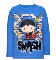 Maglietta bambino blu Superman - Name It