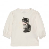 Maglietta neonata gattino - Name It