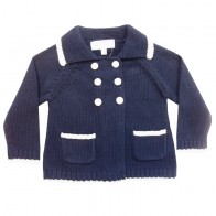 Maglioncino Blu 100% cotone - Powell Craft