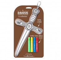 Spada cavaliere da colorare - Label'Tour