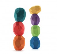 Sassi in Legno da Impilare 7 pezzi - Ocamora