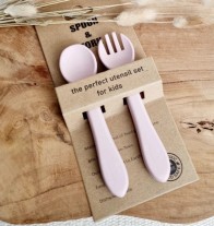 Set Posate in Silicone - Rammelaartje