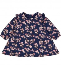 Vestitino bimba Flower cotone blu - Name It