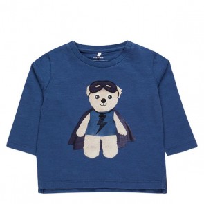 maglietta-neonato-blu-cotone-biologico-superhero-nameit