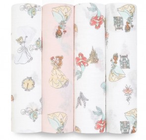 mussole-neaonta-principesse-disney-aden-and-anais-4-pezzi